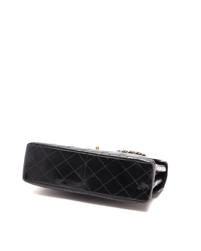 Chanel Double Face Jumbo Flap Bag in Patent leather from A Retro Tale, photo 4 of 13