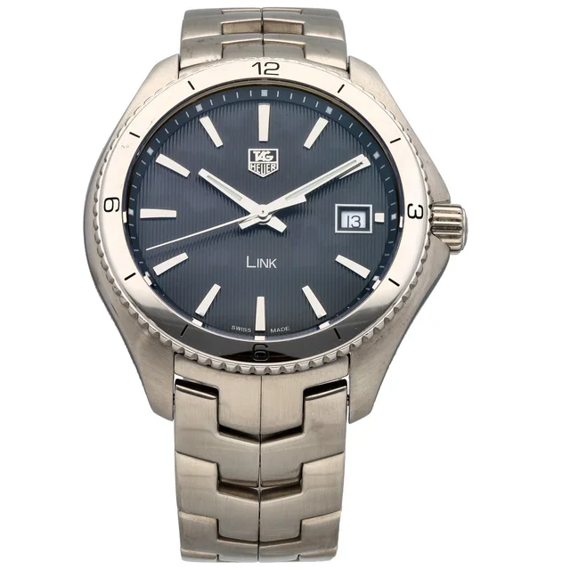 TAG Heuer Link WAT1110 40mm Stainless Steel Watch from H&T