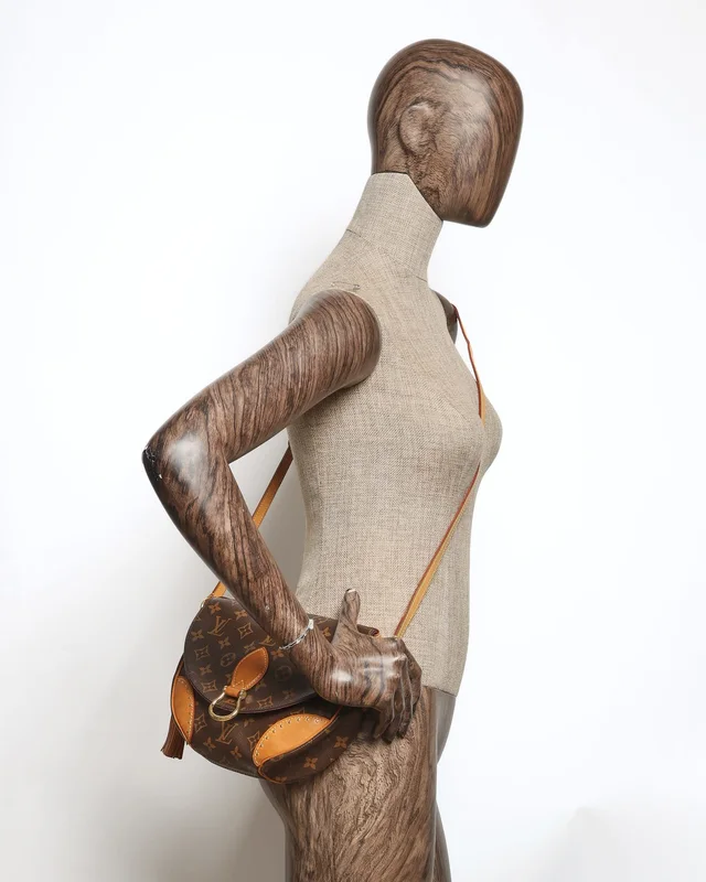 Louis Vuitton Monogram Saint Cloud NM Crossbody Bag in Denim from A Retro Tale, photo 9 of 9