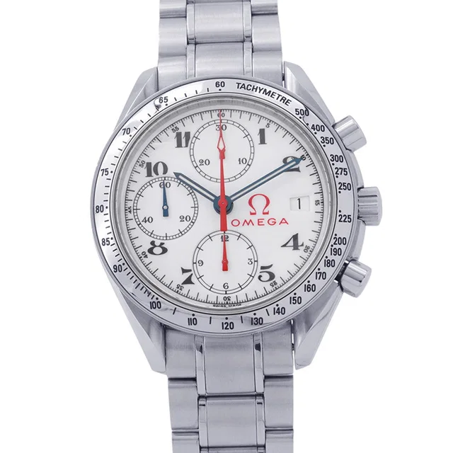 Omega Speedmaster Olympic Collection W39mm Stainless Steel White Dial3513.2 in White from GALLERY RARE