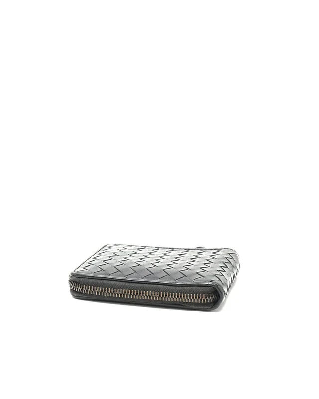 Bottega Veneta Intrecciato Zip Around Wallet in Woven leather from A Retro Tale, photo 3 of 5