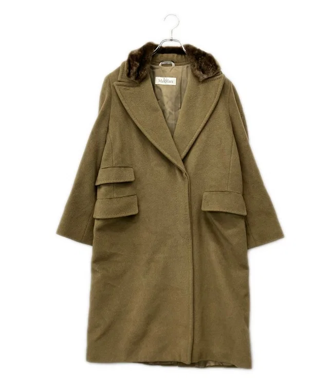 Max Mara Chesterfield 38 Coat from The Reluxe