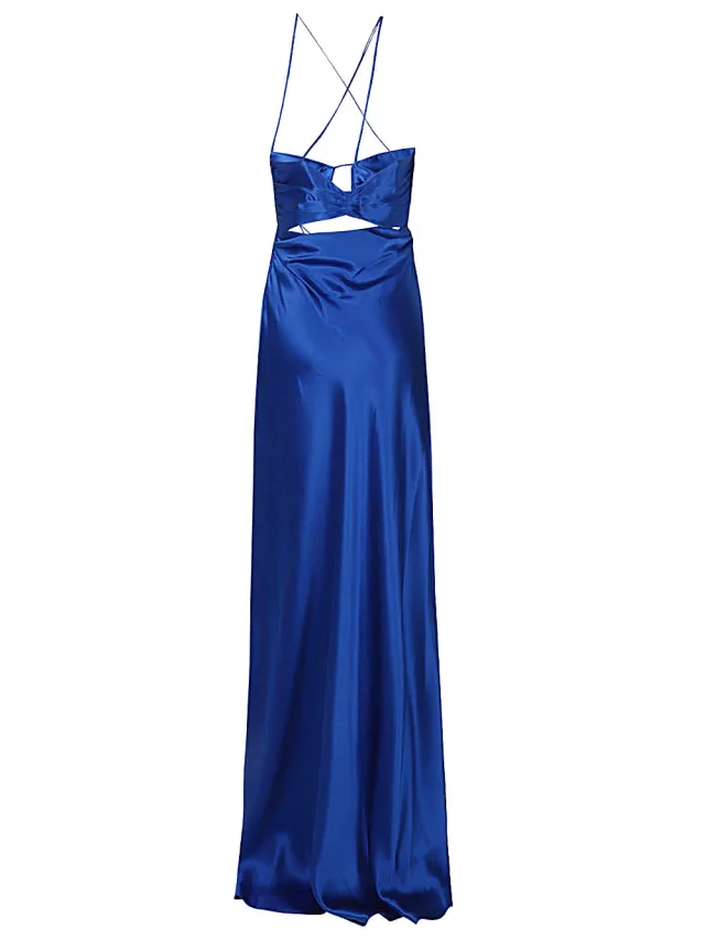 The Sei Asymmetric Silk Long Dress, photo 2 of 2 from Balardi