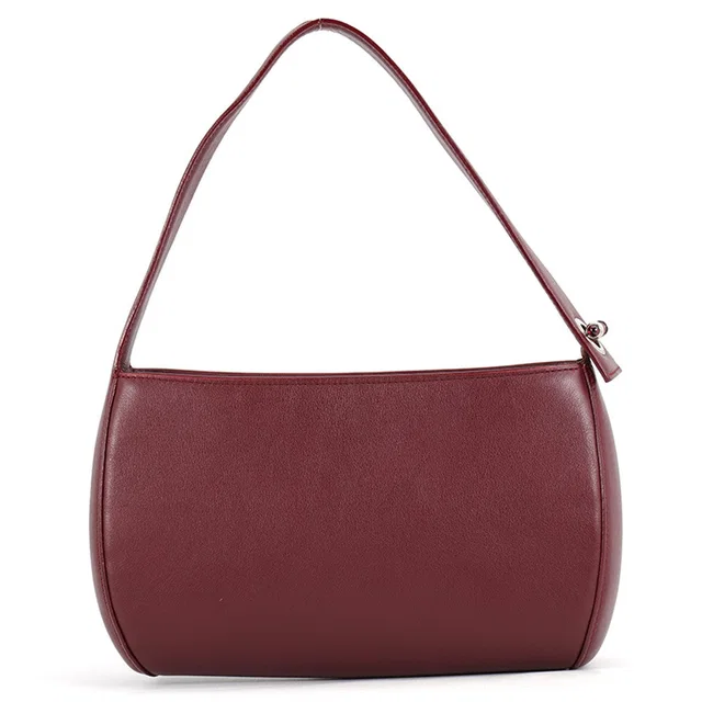 Cartier Cabochon One-Shoulder Bag Bordeaux Leather in Burgundy Leather from GALLERY RARE