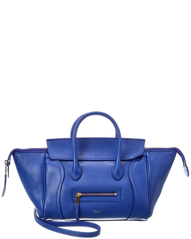 CELINE Little Luggage Leather Shoulder Bag, image 1 of 1 from Rue La La