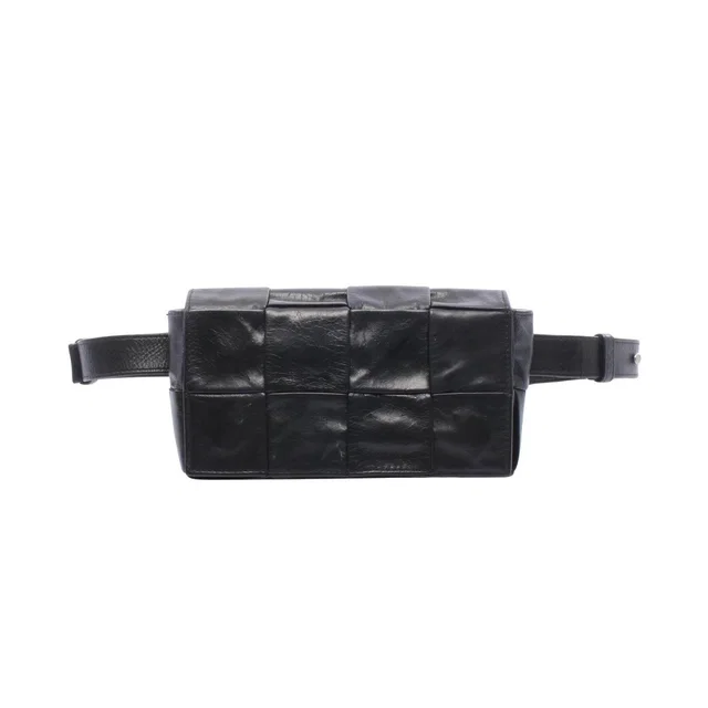 Bottega Veneta Cassette Leather Waist Bag in Leather from LuxUness