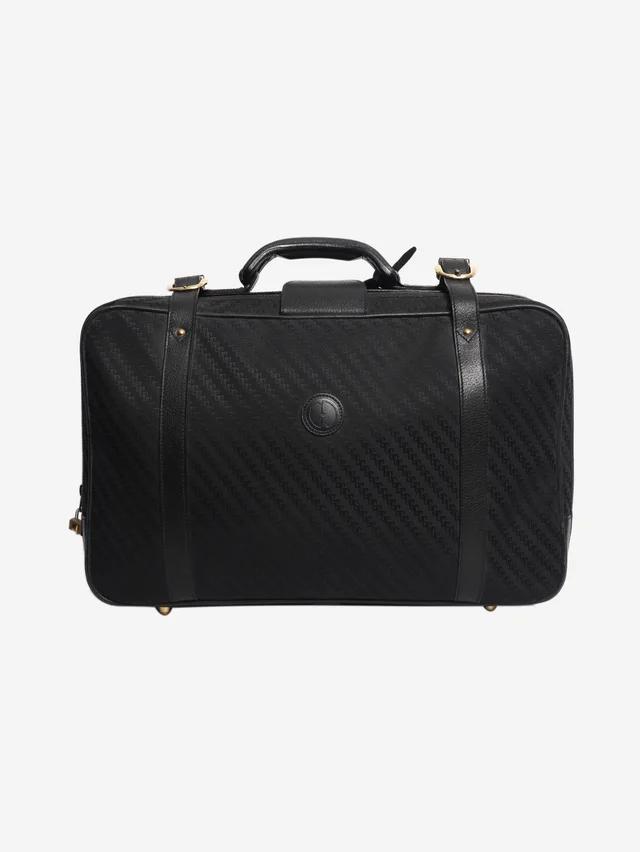 Gucci Black vintage suitcase in Black Canvas from Sign of the Times