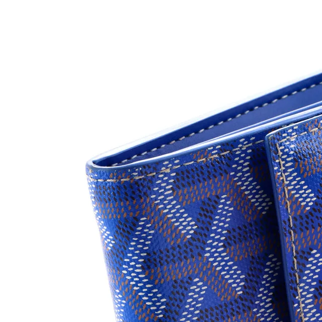 Goyard Varenne Continental Wallet in blue Coated canvas from Poshmark, photo 6 of 7
