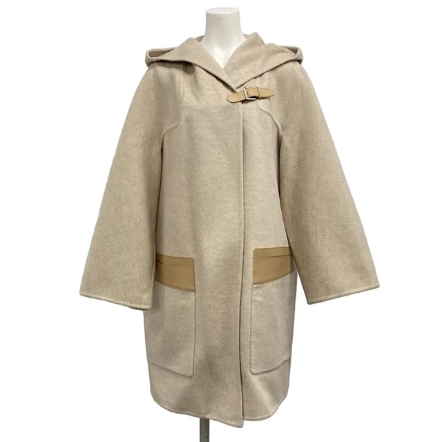 Hermès Coat S Beige Cashmere 34 in Beige Cashmere from The Reluxe