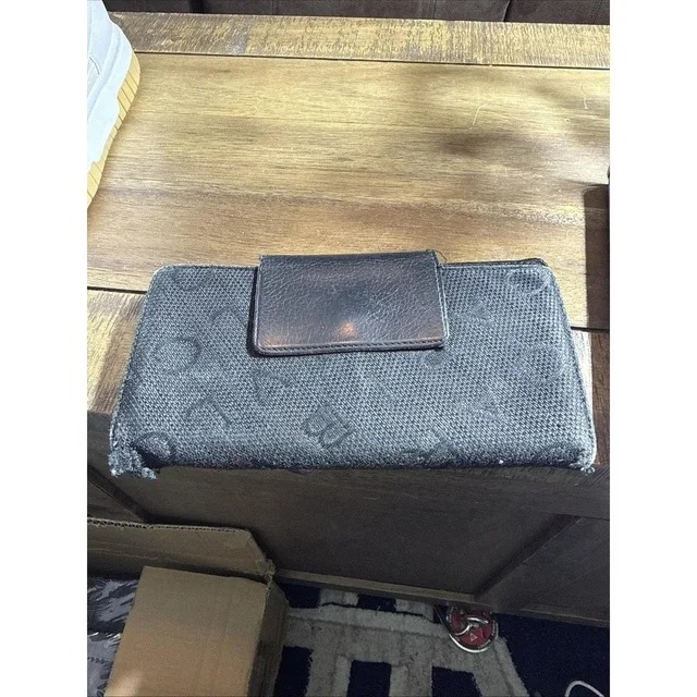 Bvlgari Women's Wallet - Black in black from Depop, photo 1 of 1