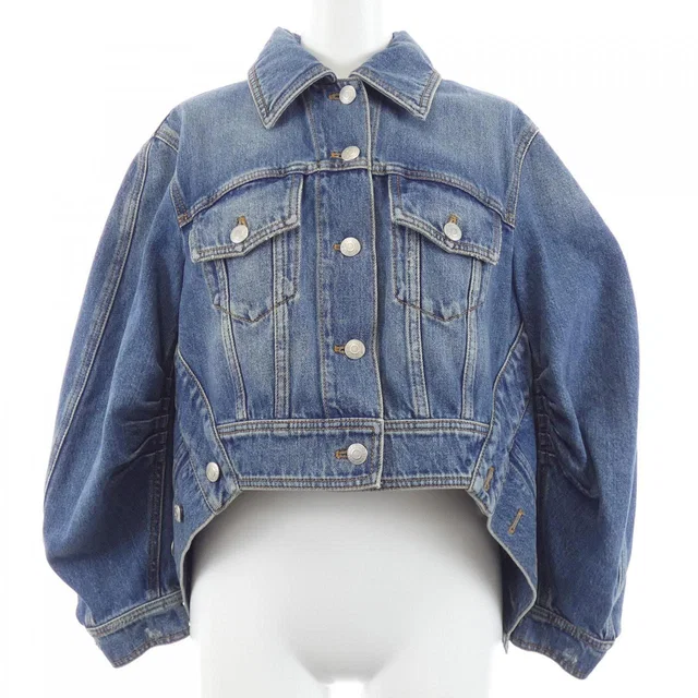 Alexander McQueen Denim Jacket in Denim from LuxUness