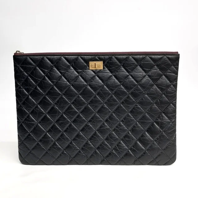 Chanel Vintage 2.55 Clutch Large from GUGUS