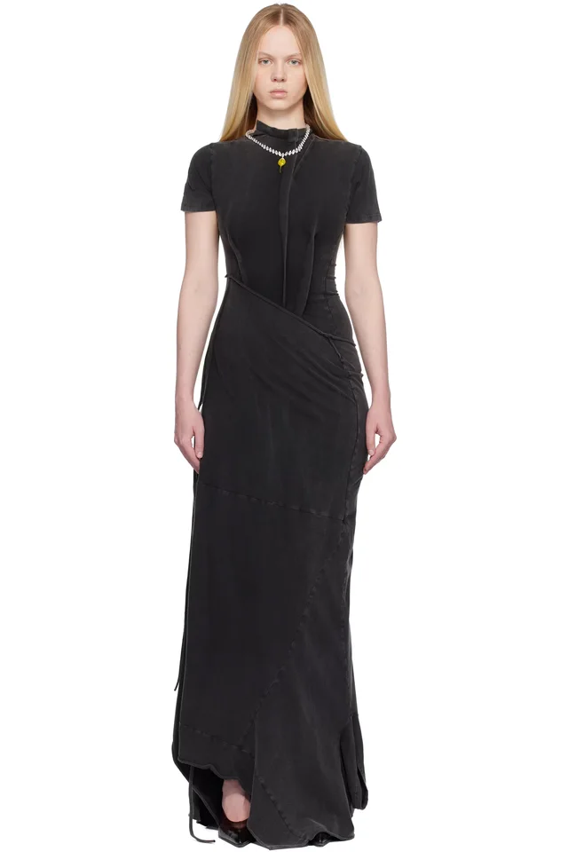 Ottolinger Black Adaptive Maxi Dress, image 1 of 1 from SSENSE