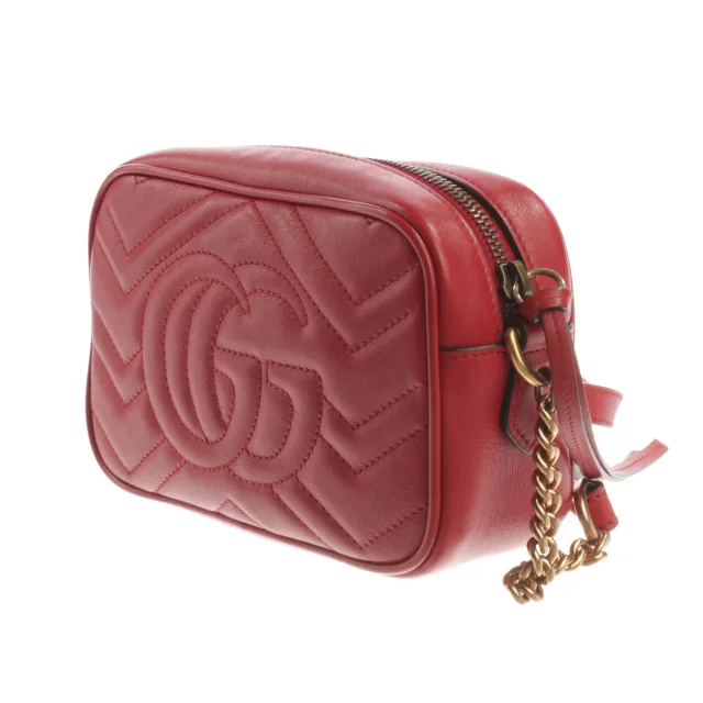 Gucci GG Marmont Camera Bag Umhängetasche Rot in Rot from Buddy And Selly, photo 3 of 10
