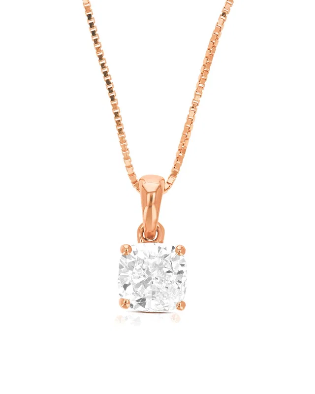 Amairah 14K 1.50 ct. tw. Lab-Grown Diamond Pendant Necklace, image 1 of 1 from Rue La La