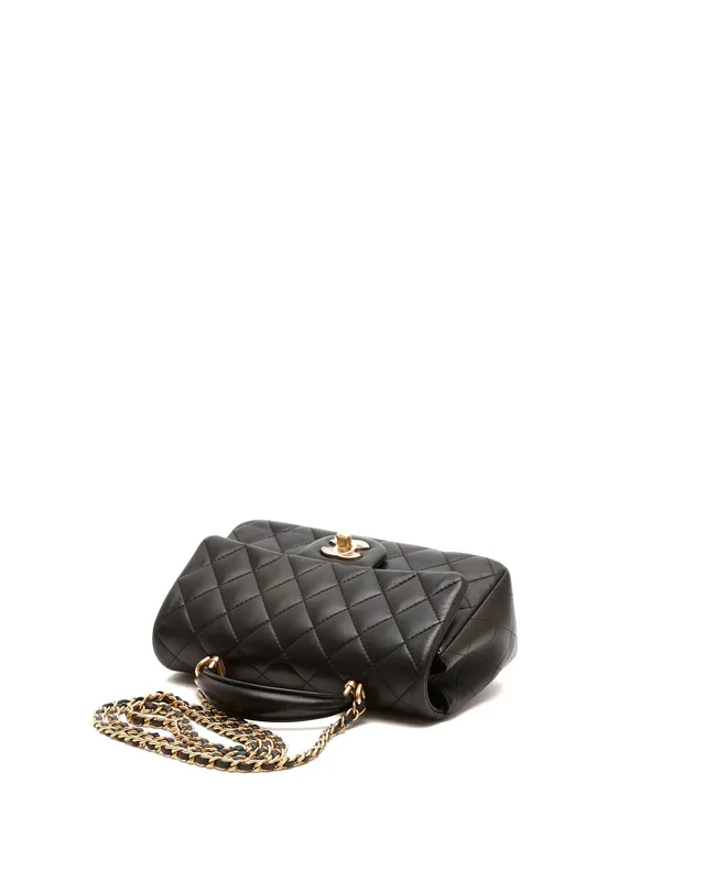 Chanel Classic Mini Top Handle Flap Bag from A Retro Tale, photo 4 of 10