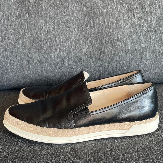 Tod's Italy Espadrilles Sneakers Lamb Leather 39/9 Slip-On in black Lambskin from Poshmark