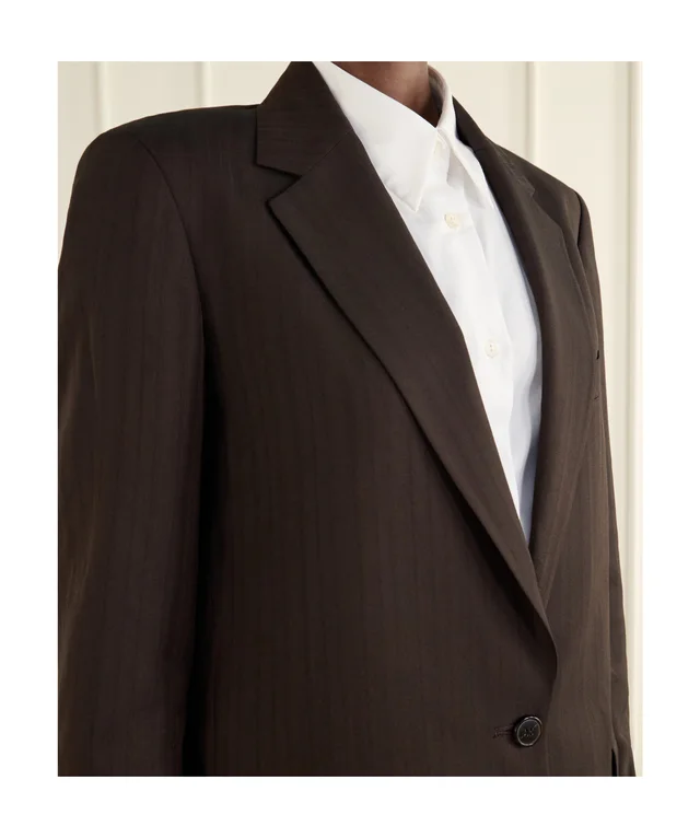 Dries Van Noten Single-Breasted Tailored Blazer, photo 5 of 5 from SENSER