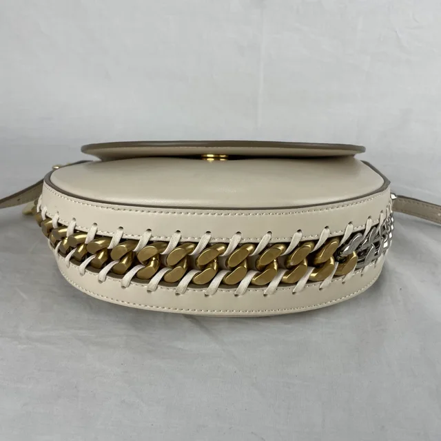 Stella McCartney Frayme Medium Flap Shoulder Bag in Vegan leather from Reowned, photo 6 of 10