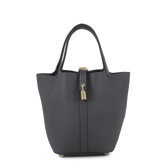 Hermès Picotin Lock Grimist Taurillon Clemence Size PM in Clemence leather from GALLERY RARE