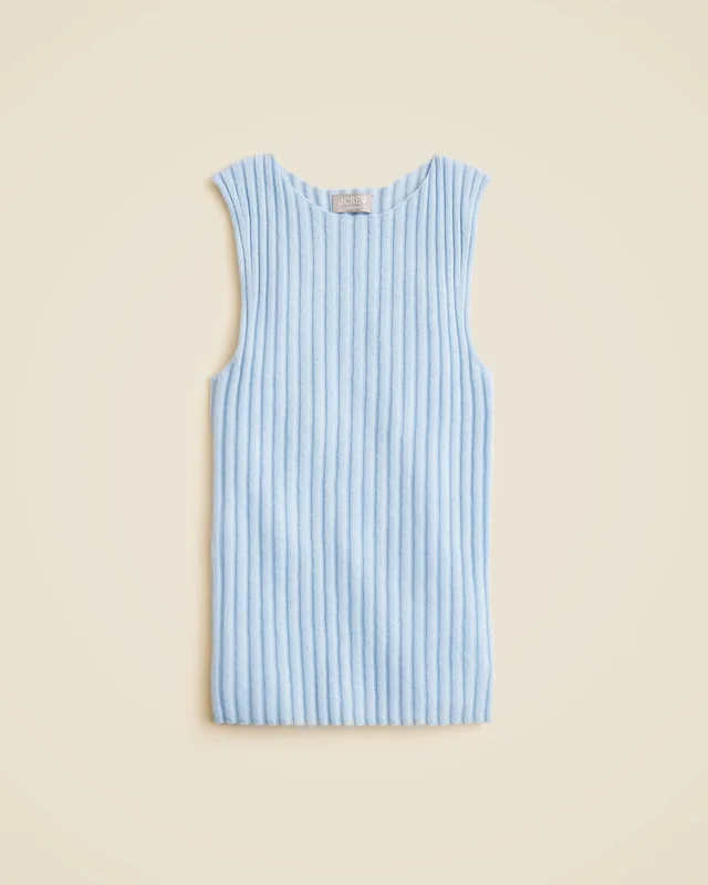 J.Crew Wide-rib cashmere sweater shell from J.Crew (Canada), photo 1 of 1