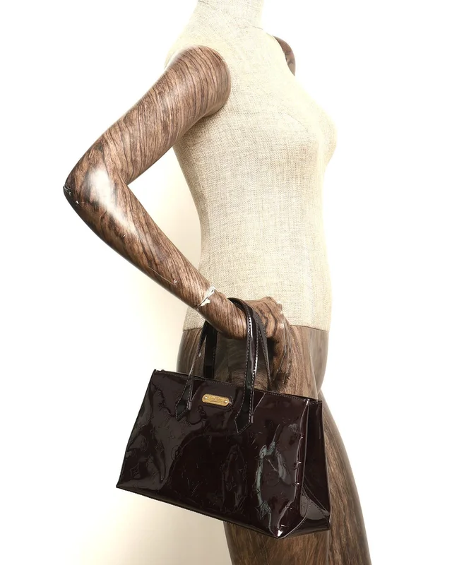 Louis Vuitton Vernis Wilshire PM Tote Bag in Canvas from A Retro Tale, photo 8 of 8