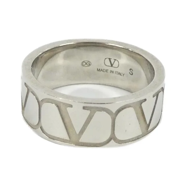 Valentino Garavani 5Y2J0S08MET Ring in 172/SILVER / SILVER (silver) hardware Size: 18 (S) Maximum width: 0.8cm from KOMEHYO