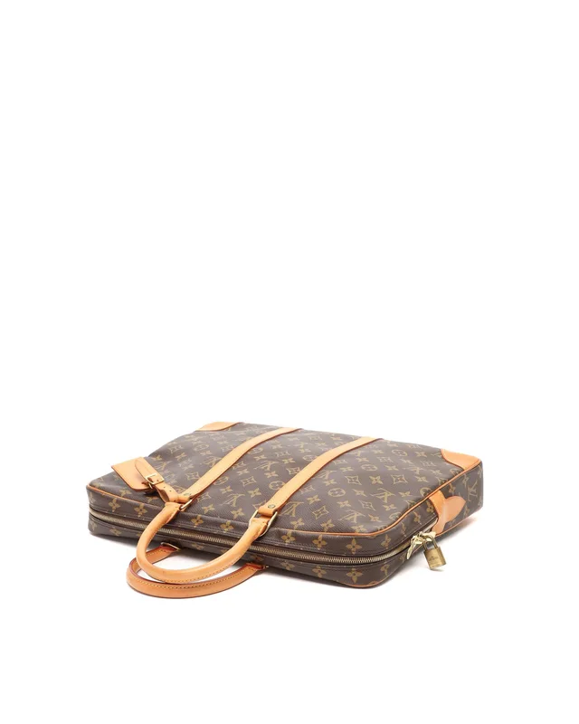Louis Vuitton Monogram Porte Document Voyage Business Bag in Coated canvas from A Retro Tale, photo 4 of 9