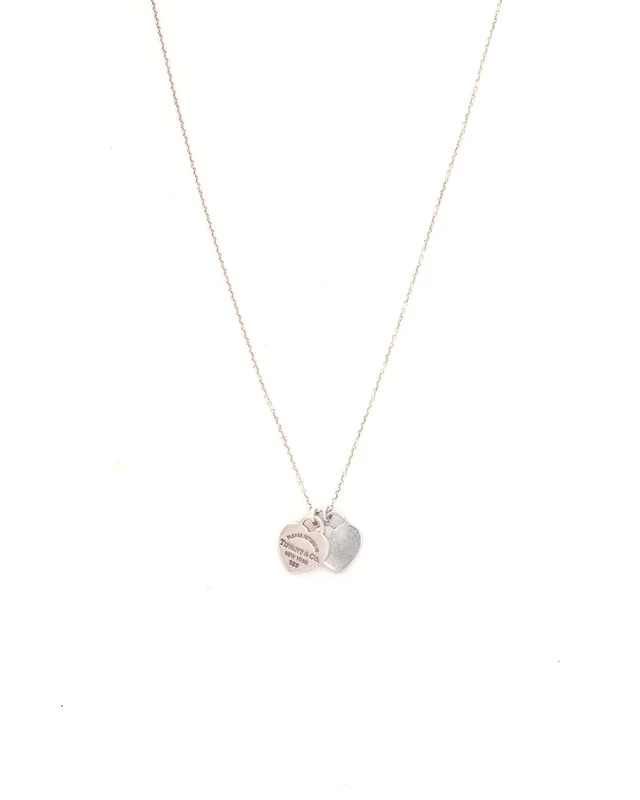 Return to Tiffany Double Heart Tag Necklace from A Retro Tale