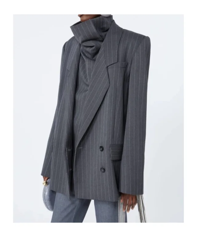 Sportmax Long-sleeve slim-fit blazer, photo 2 of 6 from SENSER