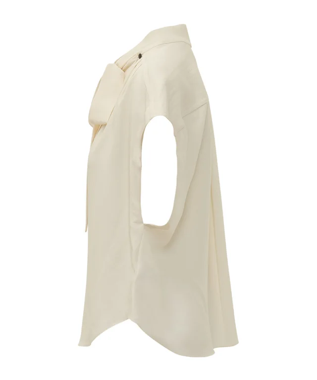 Isabel Marant Selene Tie-Front Blouse, photo 2 of 7 from SENSER