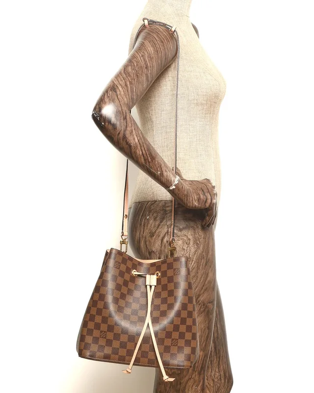 Louis Vuitton Damier Ebene NéoNoé MM Bag in Brown Canvas from A Retro Tale, photo 10 of 10