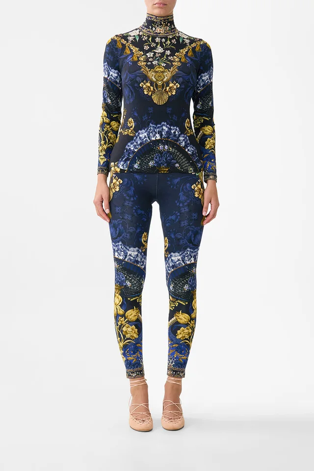 Camilla eBoutique JERSEY TURTLENECK NOTES FROM THE BLUE ROOM from CAMILLA, photo 1 of 1