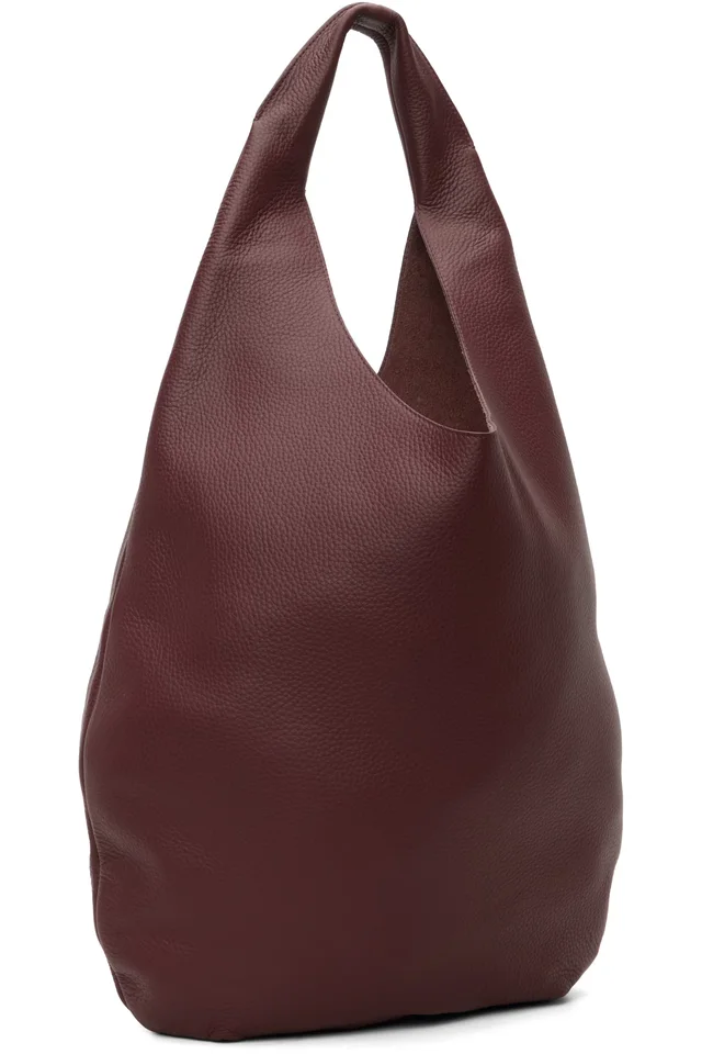 A.P.C. Burgundy 'Le Neige' Bag, photo 3 of 4 from SSENSE