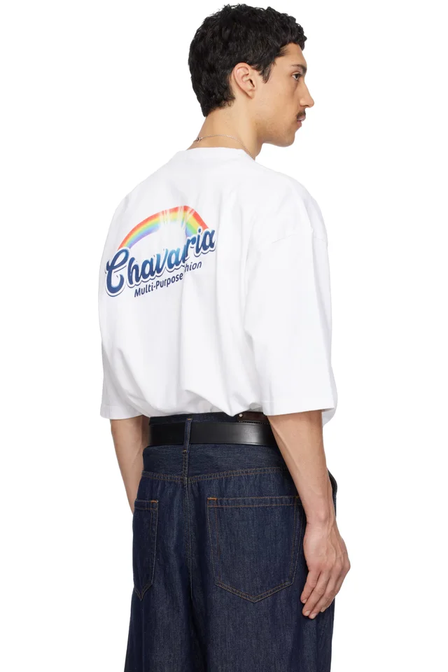 WILLY CHAVARRIA White Fabuloso Buffalo T-shirt, photo 3 of 5 from SSENSE