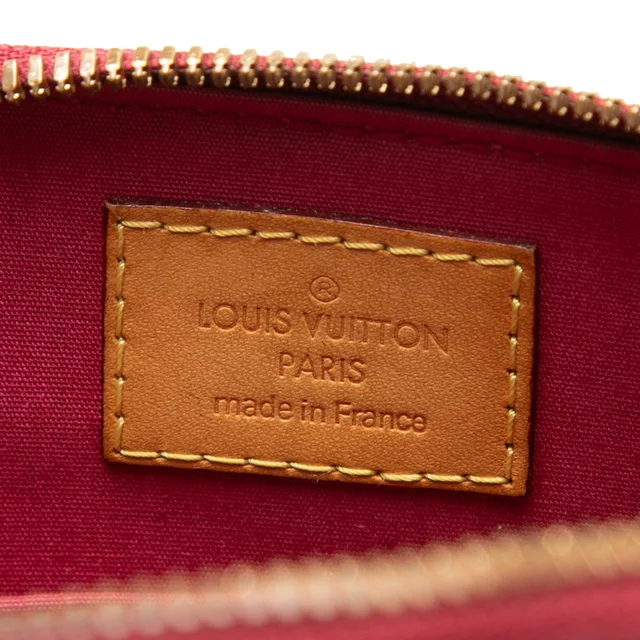 Pink Louis Vuitton Monogram Vernis Alma BB Satchel in Pink Leather from Designer Revival, photo 2 of 2