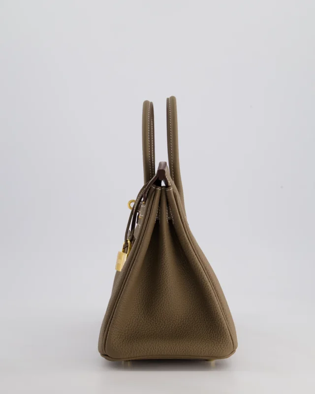 Hermès Birkin 25 Retourne Bag in Taupe Togo leather from Sellier, photo 9 of 21