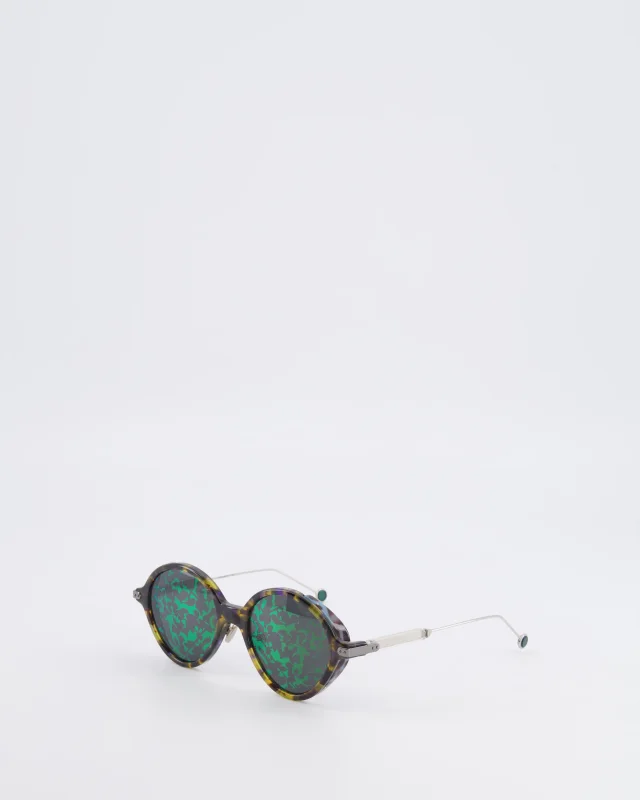Dior Tortoiseshell Acetate DiorUmbrage Sunglasses in Green from Sellier, photo 3 of 3