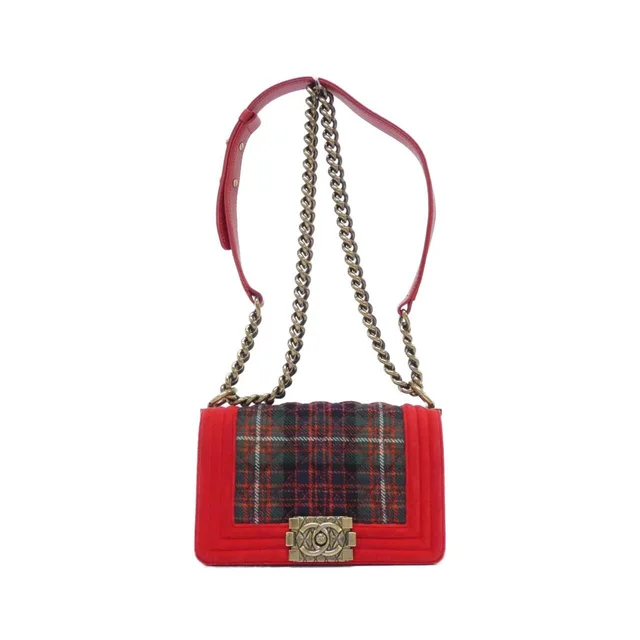 Chanel Boy Line Shoulder Bag in Canvas from The Reluxe
