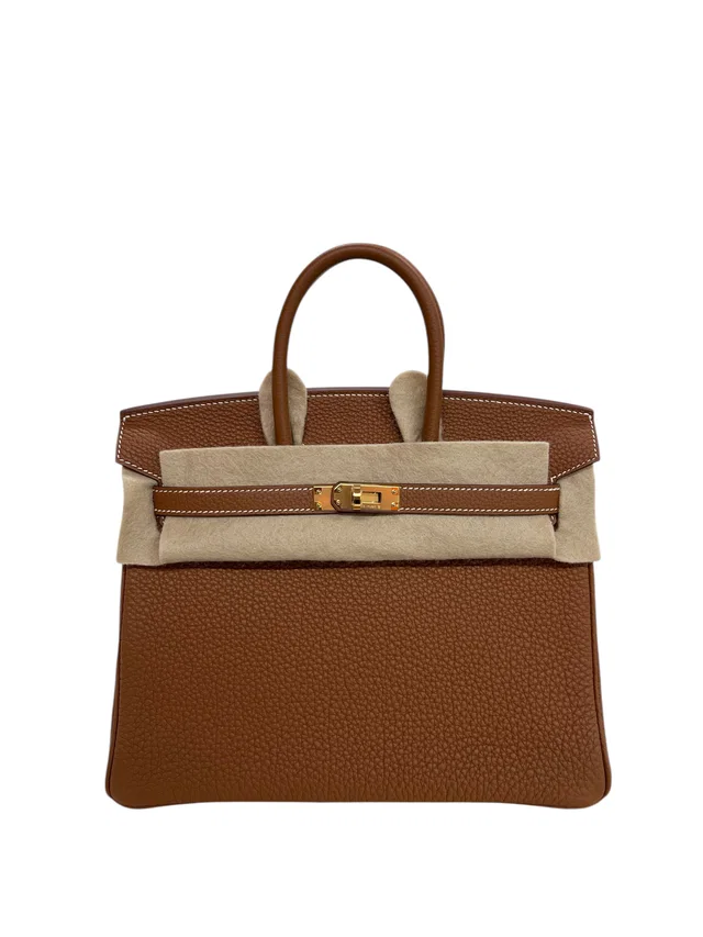 Hermès Birkin 25 Gold Togo #H in Gold Togo leather from Luxury Promise