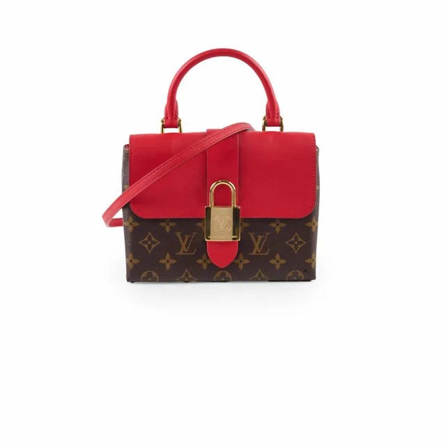 Louis Vuitton Locky BB Monogram Red in Red Canvas from The Purse Affair