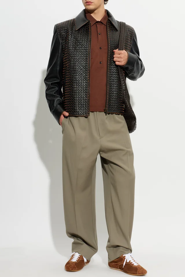 Bottega Veneta Long-sleeve polo shirt, photo 3 of 4 from SENSER