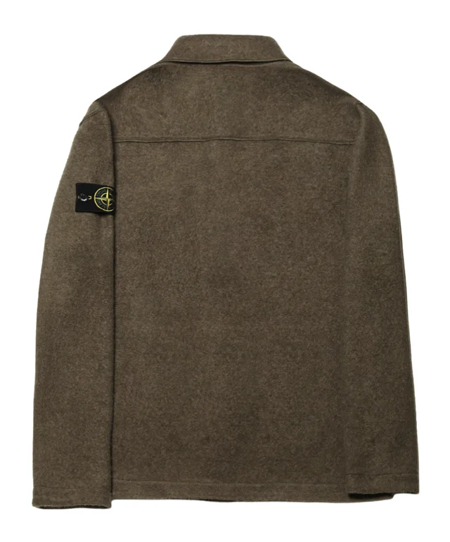 Stone Island Logo Patch Overshirt Jacket, photo 2 of 3 from SENSER