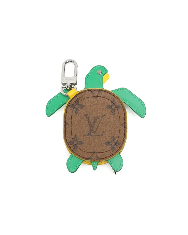 Louis Vuitton Turtle Pouch Bag Charm in Coated canvas from A Retro Tale, photo 2 of 2