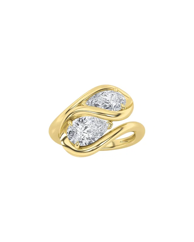Lab Grown Diamonds 14K 2.00 ct. tw. Lab-Grown Diamond Ring in Yellow, image 1 of 1 from Rue La La