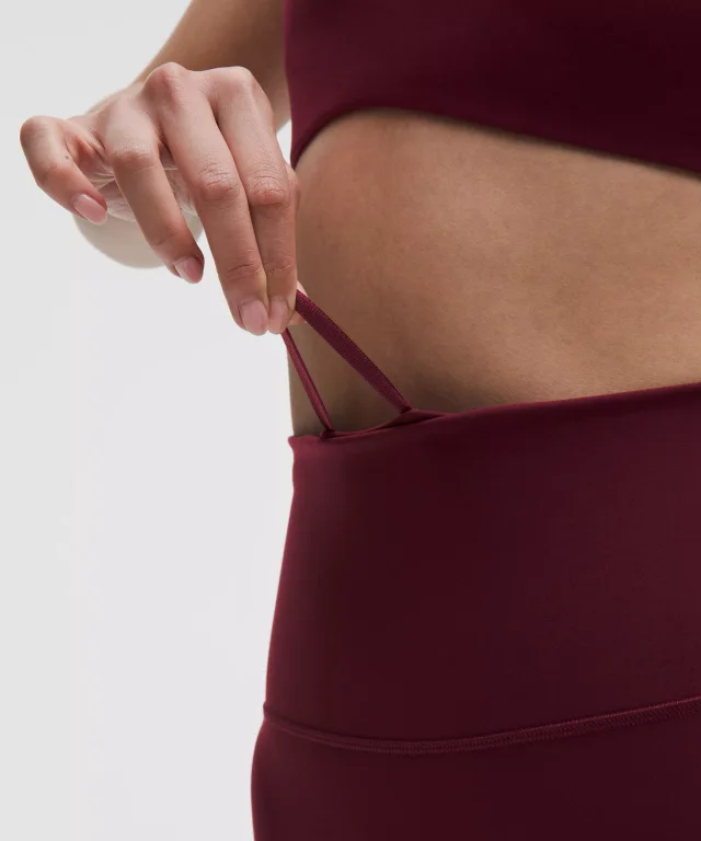lululemon Wunder Train No Line High-Rise Short 6" in Burgundy Bay, photo 5 of 7 from lululemon