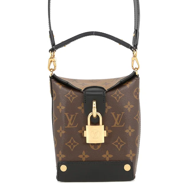 Louis Vuitton Bento Box NoirM43518 Monogram Reverse Canvas Size BB in Canvas from GALLERY RARE