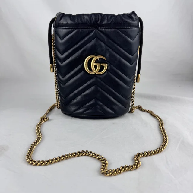 Gucci GG Marmont Bucket Bag from Reowned