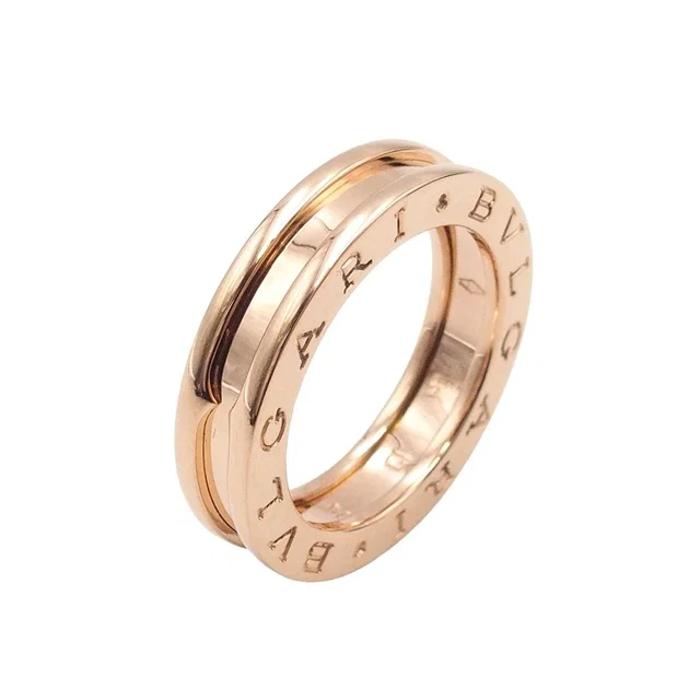 Bvlgari Gold 18K B.Zero1 50 Ring in Pink from The Reluxe