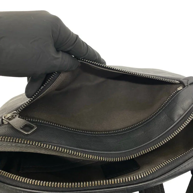 Louis Vuitton Ambreuil Damier Infini 2way bag in Black Leather from LuxUness, photo 10 of 10